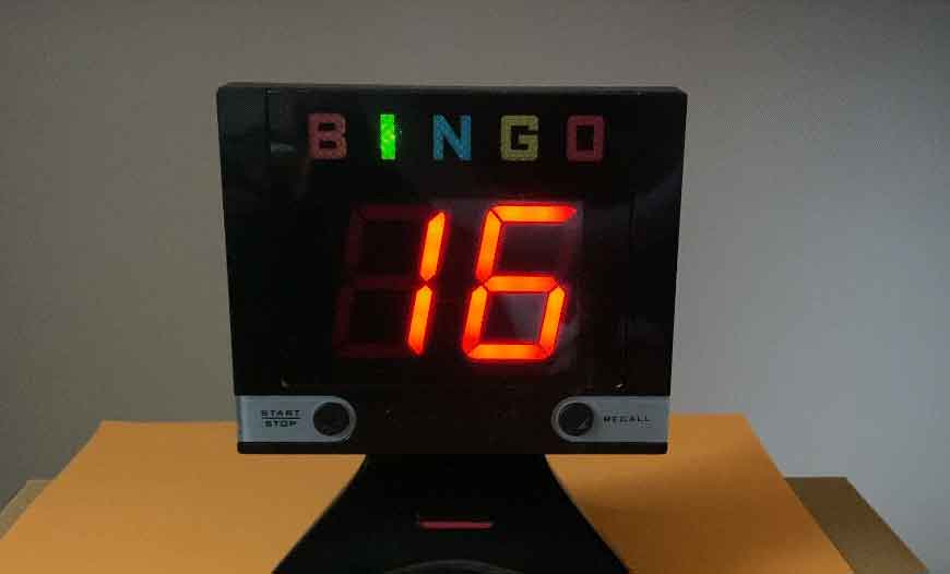 ビンゴゲーム20日目