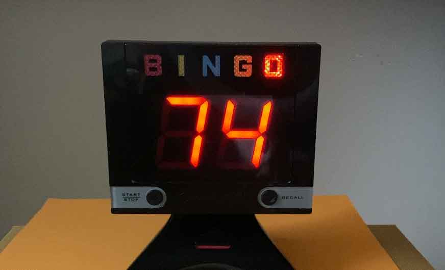 ビンゴゲーム41日目