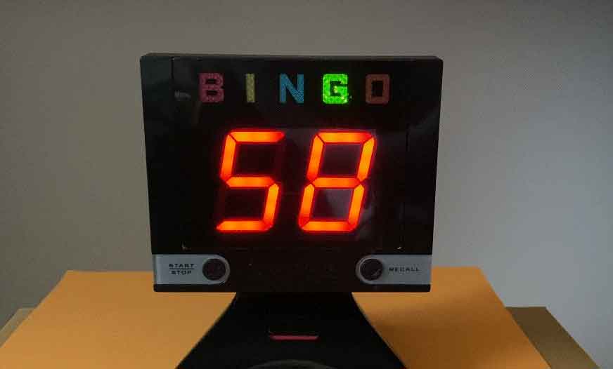 ビンゴゲーム55日目