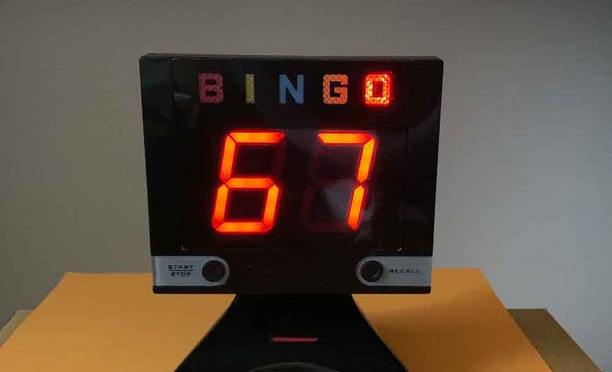 ビンゴゲーム58日目