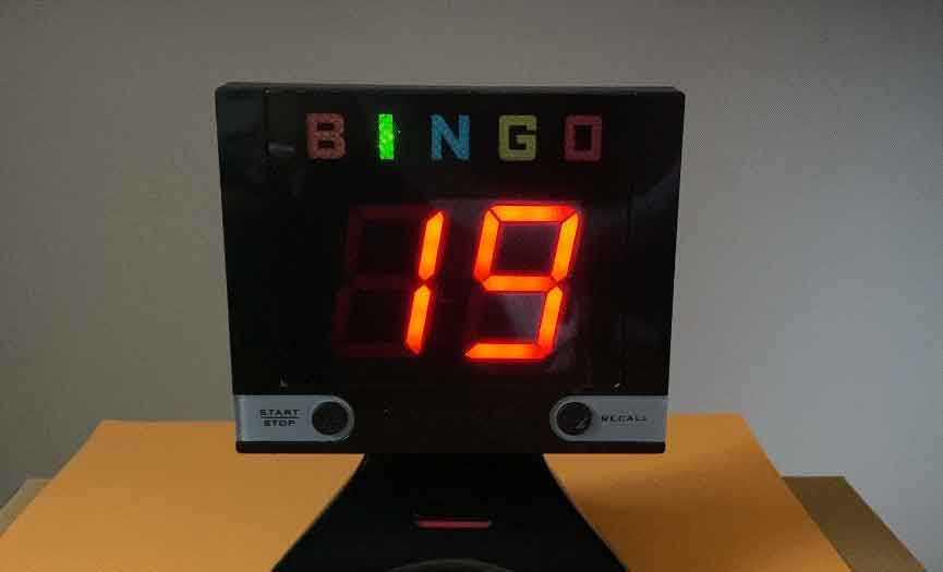 ビンゴゲーム60日目